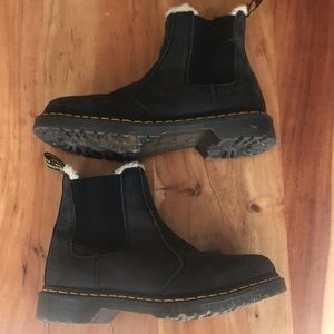 Dr. Marten’s size 8 fleece lined boots